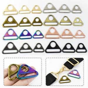 หัวเข็มขัดสามเหลี่ยมหล่อขึ้นรูปโลหะผสม Deepeel BF223 ขายส่ง อะไหล่และอุปกรณ์พิเศษสำหรับสายสะพายและซิป - Product Image 4