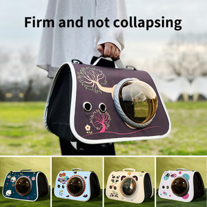 New <b>Foldable</b> Cat Bag Is Hand-held <b>Backpack</b> with Shoulder Strap and a <b>Backpack</b>-shaped Design - Product Image 2