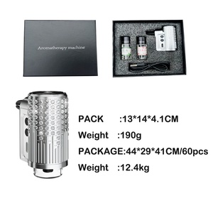 Aksesoris Mobil Bling untuk Wanita, Penyegar Udara Mobil Berhiaskan Rhinestone, Diffuser Aroma Kristal, Penyegar Udara Mobil USB Rechargeable - Product Image 6
