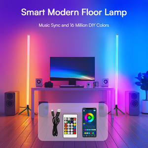 Daybetter RGBIC 1A Modern LED 360. Ambient Light Smart App & Remote <b>Control</b> Plastic <b>Stand</b> High CRI 90 for Residential Use - Product Image 3