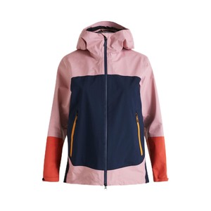 Women's XL Size Color-Blocked Soft Shell Winter Hiking <strong>Suit</strong> Breathable Windproof Zipper Closure Waterproof Print Plus Size - Product Image 5