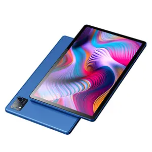 Tablet Android layar sentuh Full HD IPS, Tablet PC layar sentuh 10 inci dengan kartu SIM 4G ROM 128GB kamera ganda GPS USB antarmuka uniseks prosesor