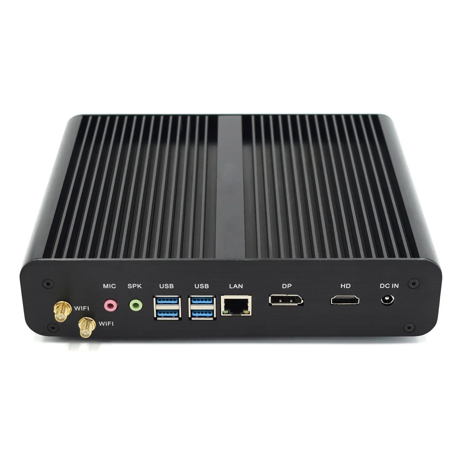 Partaker – Mini PC Intel 10e Gen Core i7 10510U 10710U DDR4 64 go RAM, système sans ventilateur pour jeux d'ordinateur