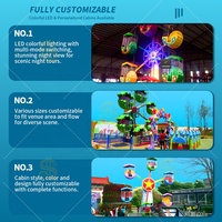 Günstiges Outdoor-Indoor-Mini-Riesenrad für Familien – Vergnügungspark-Attraktionen zum Sonderpreis