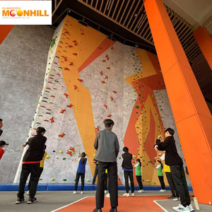 Mur d'escalade scolaire <span class=keywords><strong>Rock</strong></span> Indoor Amusement Rope Course Outdoor Climbing Wall Products - Product Image 1