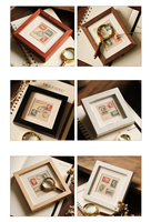 Cadres photo miniatures en MDF personnalisés en gros, avec insert photo, pour décoration intérieure