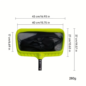<span class=keywords><strong>Accesorios</strong></span> para <span class=keywords><strong>Piscinas</strong></span>, Red Recolectora de Hojas de 44 cm, Material de PE, Malla Eficiente para Limpieza de Basura para <span class=keywords><strong>Piscinas</strong></span> Elevadas y Enterradas - Product Image 4