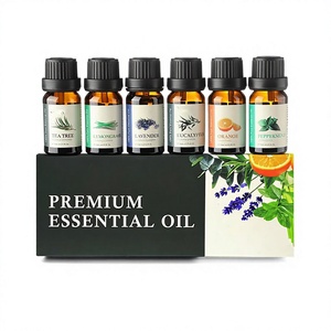 Aceite Esencial Puro de Árbol de Té para Aromaterapia, 6*10ml, Aroma Floral, para Piel Mixta, Hogar, Dormitorio, Coche, Humidificador, Soluble en Agua - Product Image 4