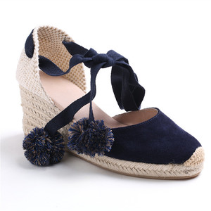 Nicecin Offre Spéciale Haute Qualité <span class=keywords><strong>Espadrilles</strong></span> Pour femmes caoutchouc fabriqués à la main semelle avec brodé de bande dessinée chiffres Logo personnalisé - Product Image 5