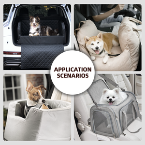 Housse de siège écologique <span class=keywords><strong>pour</strong></span> chien et chat Cage de sac de voiture personnalisée lavable et étanche OEM ODM - Product Image 3