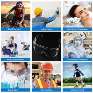 باركسون نظارات أمان واسعة الرؤية رياضية عصرية Z87 CE EN166 نظارات أمان لحماية العين من تايوان - Product Image 6