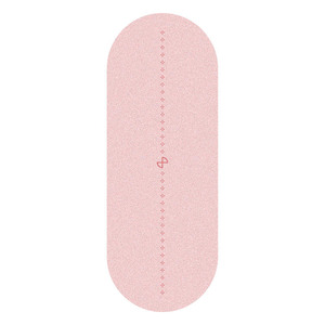 Tapete de Yoga Ecológico de 5mm de Grosor, Ovalado, de PU y Caucho Natural, Antideslizante, con Logotipo Personalizado, Vegano, en Forma de Píldora, para Pilates - Product Image 6