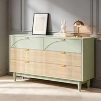 Commode à tiroirs multiples, armoire de rangement moderne en bois pour chambre à coucher, salon, meubles de rangement pour la maison