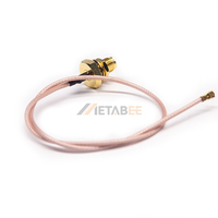 SMA à femelle UFL 4 90 degrés UFL/UFL câble RF mâle UFL-4 20cm 5G queue de cochon à faible perte