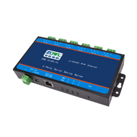 Server Seriale Ethernet RS485 Isolato a 6 Porte, Modulo Industriale ARM9 Linux, Supporto Modbus TCP/UDP, 9-36V DC, Configurazione Web
