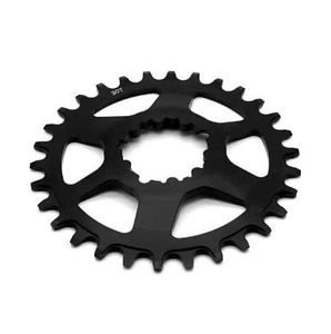Pièces de rechange de pignon de chaîne usinées sur mesure OEM en aluminium et acier pour composants de vélo VTT et de route - Product Image 3