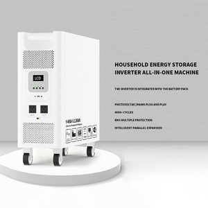 Dahili invertör ile FCT pil 2.56KWH 28kWh hepsi bir lityum pil 2 In 1 pil ve invertör güneş enerjisi sistemi - Product Image 2