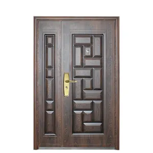 Factory supply new style steel security door exterior anti theft doors