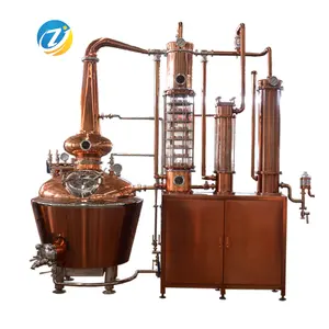 Multi-spirits distillation equipment with storage tanks gin making machine