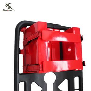 Camilla de cuchara de fibra de carbono ligera Medresq Camilla de cuchara plegable con inmovilizador de cabeza - Product Image 5