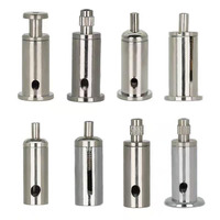 Joint pivotant en cuivre d'usine réglable bon prix joint pivotant à 360 degrés M6 pince de câble latérale pivotante pour lampes