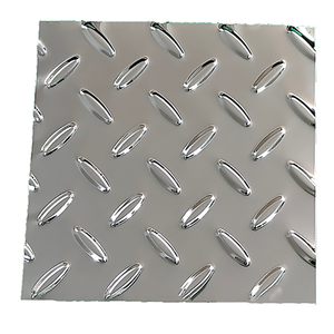 <span class=keywords><strong>แผ่น</strong></span>สแตนเลสลายตารางเพชร ป้องกันการลื่น สำหรับ<span class=keywords><strong>ปู</strong></span><span class=keywords><strong>พื้น</strong></span>  แบบนูนเงาสีเงิน  ขนาด 4x10 4x8 ฟุต  ลายคลื่นน้ำ - Product Image 2
