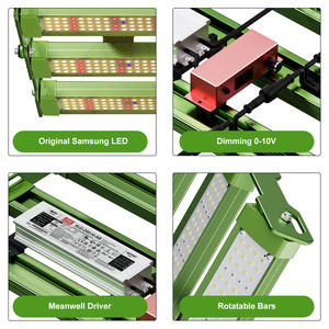 KingBrite P55 240W Samsung LM301H LM281B+ Pro LED Pflanzenlampe mit 660nm UV IR für <span class=keywords><strong>2</strong></span> x <span class=keywords><strong>2</strong></span> ft 80x80cm Zelt, ersetzt QB288 Board - Product Image 6
