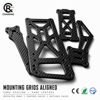 Services d'usinage CNC de précision OEM, pièces de cadre de drone UAV en composite de fibre de carbone personnalisées avec personnalisation de dessin/rotule