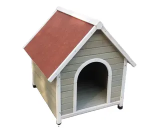 Custom Outdoor Dog Crate House Fir Wood For One Dog Cat Cage Wholesale Rabbit Hutch Pet Cages Houses Product