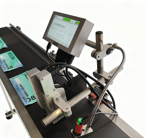 Trực tuyến máy in phun cho ngày số lô và logo tự động dây chuyền lắp ráp mã hóa máy cho thùng carton túi nhựa - Product Image 5