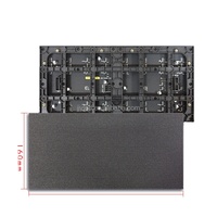 Écran LED d'intérieur P2.5 à entretien frontal 640x480mm, module d'affichage LED haute résolution pour mur vidéo LED pour salle de conférence et exposition