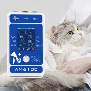 Baga Multi-parâmetros Portátil Veterinária <span class=keywords><strong>Vet</strong></span> <span class=keywords><strong>Monitor</strong></span> de Sinais Vitais - Product Image 3