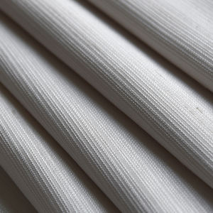 <span class=keywords><strong>Tissu</strong></span> de rideau de tapisserie d'ameublement d'hôtel ignifuge de style uni et flammé de mélange de soie de polyester 100% prêt à l'emploi - Product Image 5