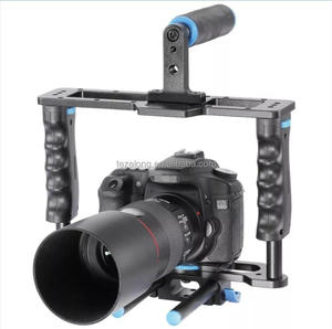 Buon accessorio per Studio fotografico stabilizzatore per fotocamera DSLR Rig Movie Kit Tiktok sistema di stabilizzazione gabbia di supporto Matte Box Focus D221 - Product Image 2