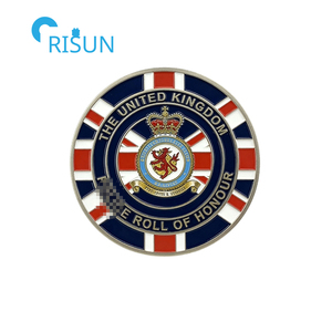 Moneta commemorativa personalizzata per veterani delle forze britanniche del <span class=keywords><strong>Regno</strong></span> Unito, medaglione personalizzato, moneta commemorativa britannica. - Product Image 4