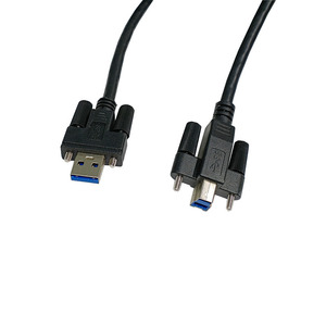 <b>Usb</b> 3.0 Am To Bm <b>Cable</b> With Screws <b>Printer</b> Connector Fixed Square Type A Male To B Type <b>For</b> Printing Devices - Product Image 2