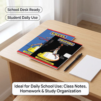 Cuadernos Escolares Personalizados con Encuadernación Cosida, Impresión de Cuadernos para Estudiantes, Venta al Por Mayor Directa de Fábrica