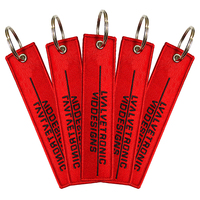 Porte-clés personnalisés avec logo brodé, porte-clés brodés en tissu, étiquettes d'avion avant le vol, porte-clés, étiquettes