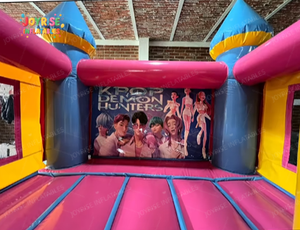 Castello Gonfiabile K-Pop Demon Hunters, Piccolo Castello Rimbalzante per Bambini in Offerta - Product Image 4