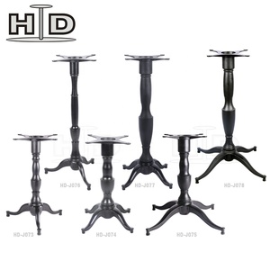 المبيعات الساخنة 2022 الجدول قواعد للبيع العتيقة أرجل طاولة الحديد الزهر قاعدة ل طاولة طعام - Product Image 2