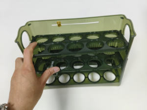 Scatola di immagazzinaggio automatico per <span class=keywords><strong>uova</strong></span> a Flipping automatico supporto <span class=keywords><strong>in</strong></span> <span class=keywords><strong>plastica</strong></span> per <span class=keywords><strong>porta</strong></span> laterale del frigorifero grande capacità Organizer per <span class=keywords><strong>uova</strong></span> da cucina - Product Image 5