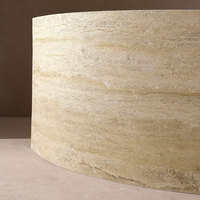 RCL 3d Pierre Naturelle Flexible Argile Brique Mur Carrelage Placage Pierre Naturelle Mcm Travertin Carreaux de Maison Extérieur