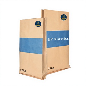 25kg Composite Bulk Containers with Molded Handles Food Additive <b>Storage</b> Solutions <b>Plastic</b> <b>Bags</b> - Product Image 1