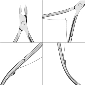 Coupe-Ongles Professionnel en Acier Inoxydable, Pince à Cuticules Droite, Ciseaux Résistants et Durables - Product Image 4
