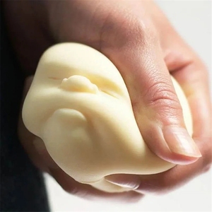 Funny Decompression Squishy <b>Ball</b> Face Expression Office Decompression Human Face Doll Novelty & Gag Toys Office Vent <b>Squeeze</b> Toy - Product Image 6