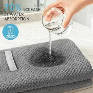 ผ้าโพกผมไมโครไฟเบอร์ 3 ชิ้นสำหรับผู้หญิง ดีไซน์ม้วน แห้งเร็ว สำหรับผมยาวหยิก - Product Image 3