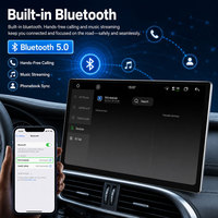 Autoradio Android UIS7870 8 cœurs avec écran vertical de 14,6 pouces, prise en charge 360 °   Caméra panoramique, caméra de recul, Carplay, autoradio, GPS