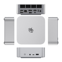 Mini PC Beelink SER8, AMD Ryzen 7 8845HS 8C/16T, 32 GB de RAM DDR5, SSD NVMe PCIE 4.0 de 1 TB, AMD Radeon 780M, Compatible con Pantalla Triple 4K