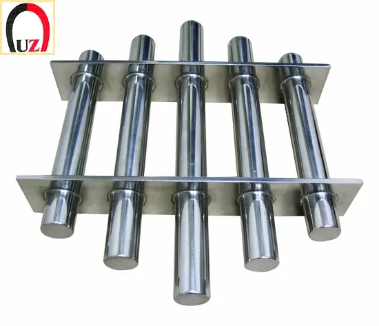 12000gs 15000 17000Gauss Super Kuat Neodymium Magnet Separator Long Bar Batang//Tabung/Bar/Layar/Hopper/Laci/Grid SS304