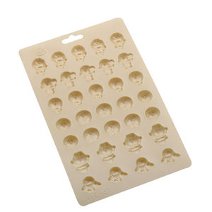 Outil de gâteau de pâte de <span class=keywords><strong>sucre</strong></span> de moule de fondant au chocolat en plastique 3D de haute qualité - Product Image 2